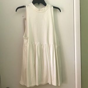 White, open-back Free People Dress